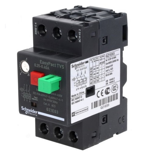 Schneider ETVS 15kW 10kA Motor Protection Circuit Breaker, GZ1E32